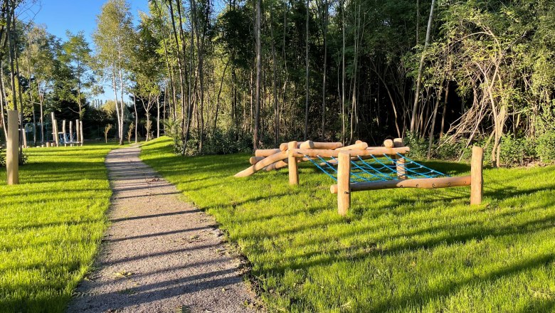 Movement park_climbing station for balance exercises (c) Daniela Trauninger, © Daniela Trauninger Movement park_climbing station for balance exercises (c) Daniela Trauninger, © Daniela Trauninger