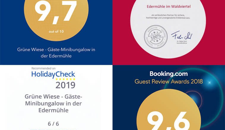 Guest reviews, © Edermühle Guest reviews, © Edermühle