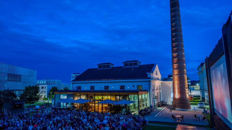 Cinema in the boiler house, © Wolfgang Simlinger Cinema in the boiler house, © Wolfgang Simlinger