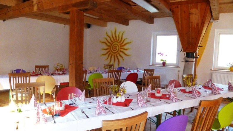 Celebrations at the Gauguschmühle, © Waldviertler Seminarhaus Gauguschmühle Celebrations at the Gauguschmühle, © Waldviertler Seminarhaus Gauguschmühle