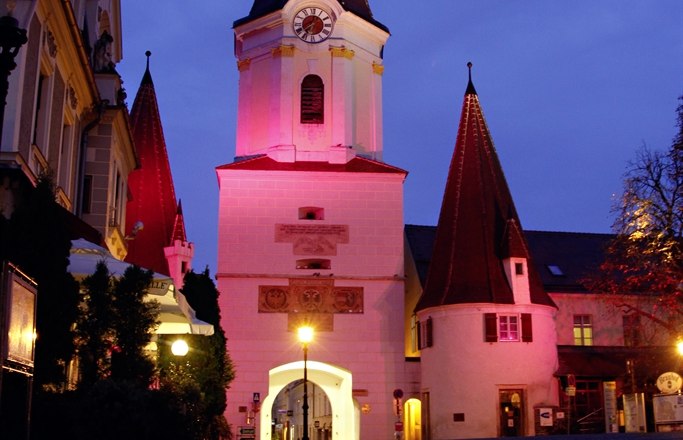 Steiner Tor by night, © Stadt Krems Steiner Tor by night, © Stadt Krems