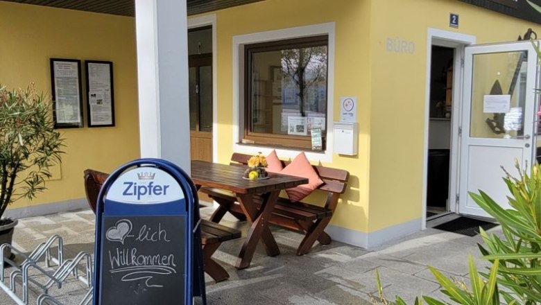 Registration, © Camping Marbach Registration, © Camping Marbach