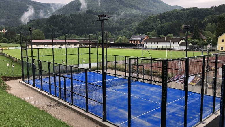 Padel tennis courts, © UTC Sparkasse Scheibbs Padel tennis courts, © UTC Sparkasse Scheibbs