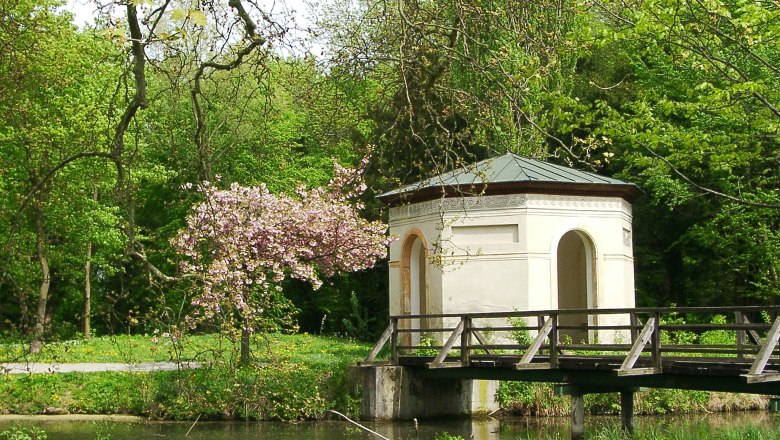 Harrachpark in spring, © Stadtgemeinde Bruck an der Leitha Harrachpark in spring, © Stadtgemeinde Bruck an der Leitha