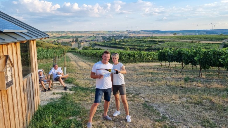 Vineyard hut, © Weingut Hugl-Wimmer Vineyard hut, © Weingut Hugl-Wimmer