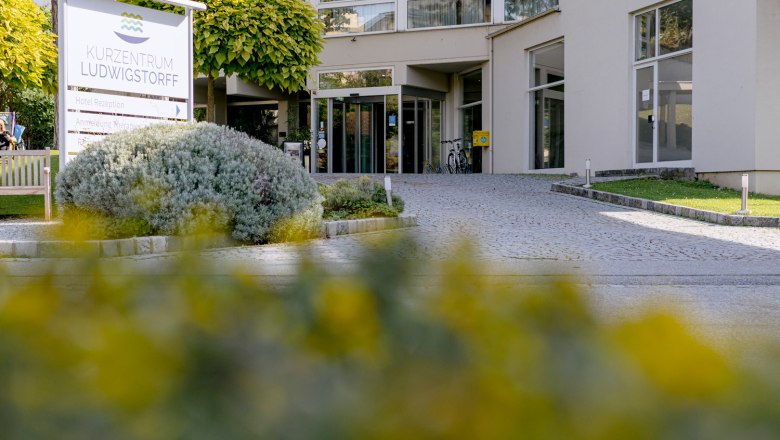 Ludwigstorff Spa Center, © Martina Siebenhandl Kurzentrum Ludwigstorff Entrance