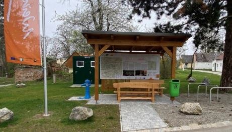 Weinviertel rest area Angern an der March/Mannersdorf, © Leader Region Weinviertel Ost Weinviertel rest area Angern an der March/Mannersdorf, © Leader Region Weinviertel Ost