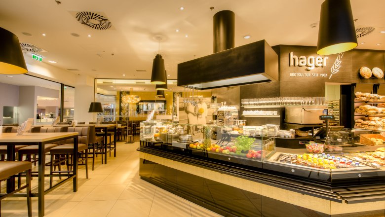 Hager bakery in Traisenpark, © Bakery Hager Hager bakery in Traisenpark, © Bakery Hager