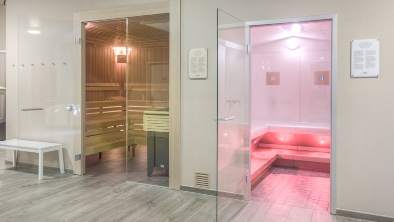 Sauna & steam bath, © Kurhotel Leonardo Sauna & steam bath, © Kurhotel Leonardo