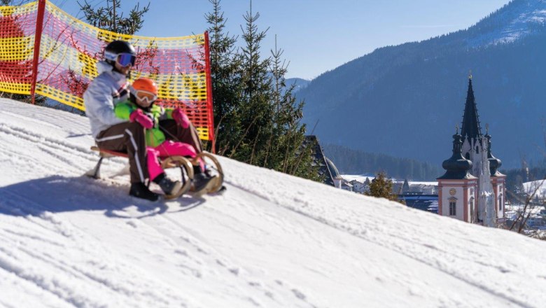 Tobogganing on the Bürgeralpe, © Mariazeller Bürgeralpe/Rudy Dellinger Tobogganing on the Bürgeralpe, © Mariazeller Bürgeralpe/Rudy Dellinger
