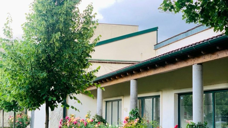 Ludwigstorff spa center, sunbathing lawn, © Kurzentrum Ludwigstorff Ludwigstorff spa center, sunbathing lawn