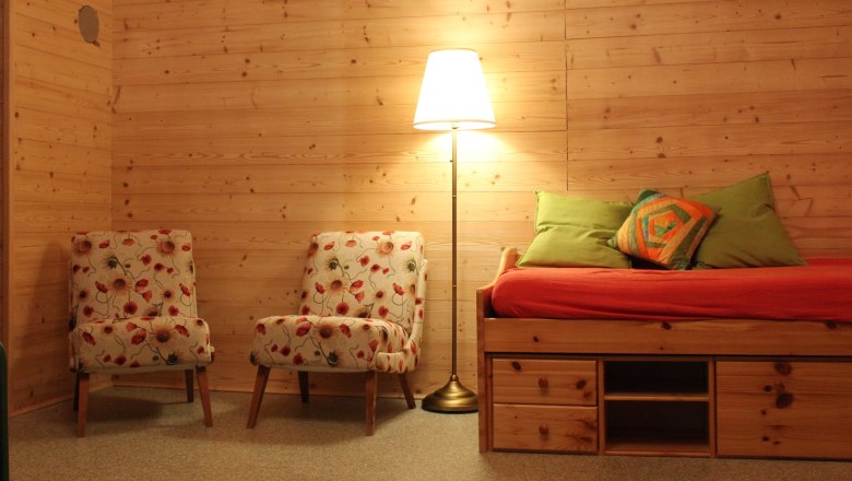 Reading corner, Försterstube vacation apartment, © Marianne Schmid Reading corner, Försterstube vacation apartment, © Marianne Schmid