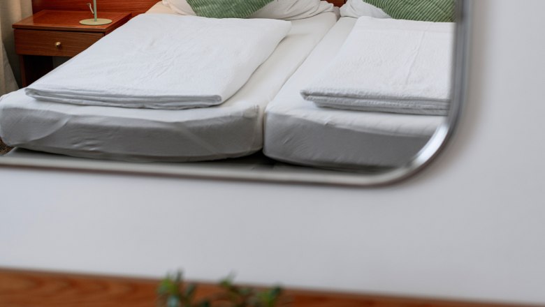 Gasthof zum Heidentor, double room, © Martina Siebenhandl Gasthof zum Heidentor, double room