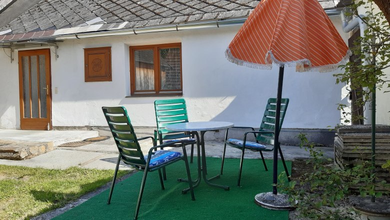 Inner courtyard, © Ferienhaus Leopold Inner courtyard, © Ferienhaus Leopold