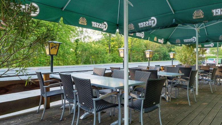 Outdoor terrace, © GasthausSchmidtmayer Outdoor terrace, © GasthausSchmidtmayer