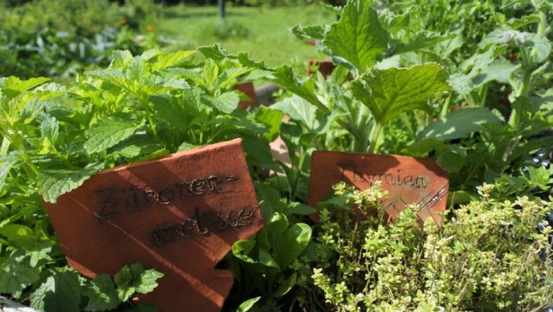 Herb garden, © Familie Teufel Herb garden, © Familie Teufel