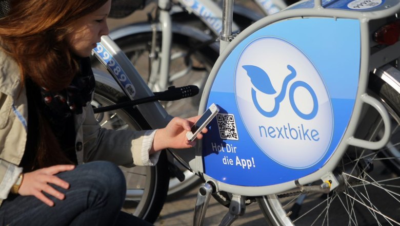 Radverleih Nextbike, © Leader-Region Weinviertel / Lahofer Radverleih Nextbike, © Leader-Region Weinviertel / Lahofer