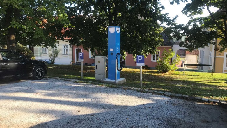 E-car filling station, © Stadtgemeinde Drosendorf-Zissersdorf E-car filling station, © Stadtgemeinde Drosendorf-Zissersdorf