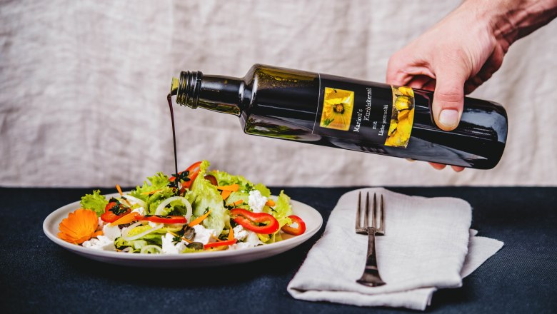 Waldviertel pumpkin seed oil, © Melissa Bischinger Waldviertel pumpkin seed oil, © Melissa Bischinger