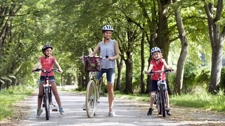 Pleasant biking on the floodplain, © Weinviertel Tourismus/Wurnig