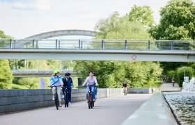 Radfahren in St. Pölten, © Rupert Pessl