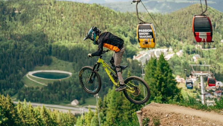 Bike action at Semmering, © Semmering