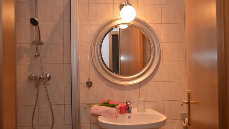 Bathroom, &copy; Glashof-Apartement