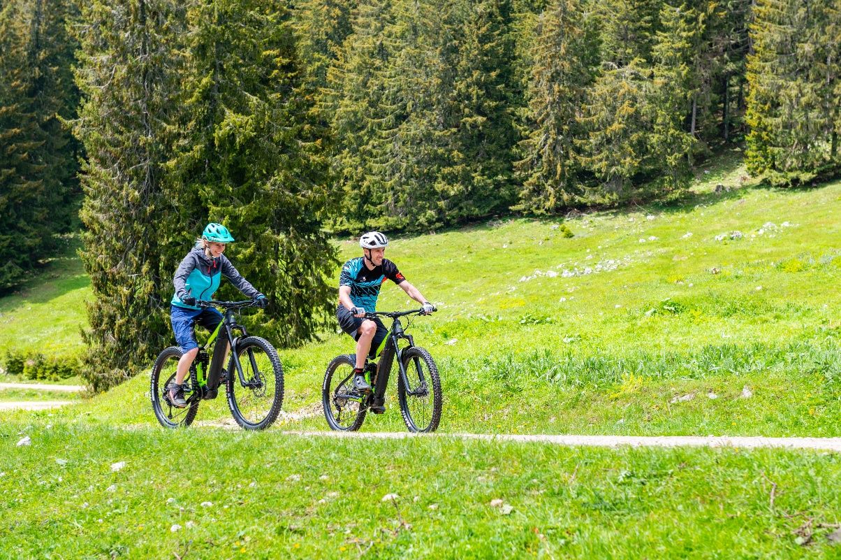 Alpine pasture e-bike tour to the Kitzhütte and Siebenhütten-Alm