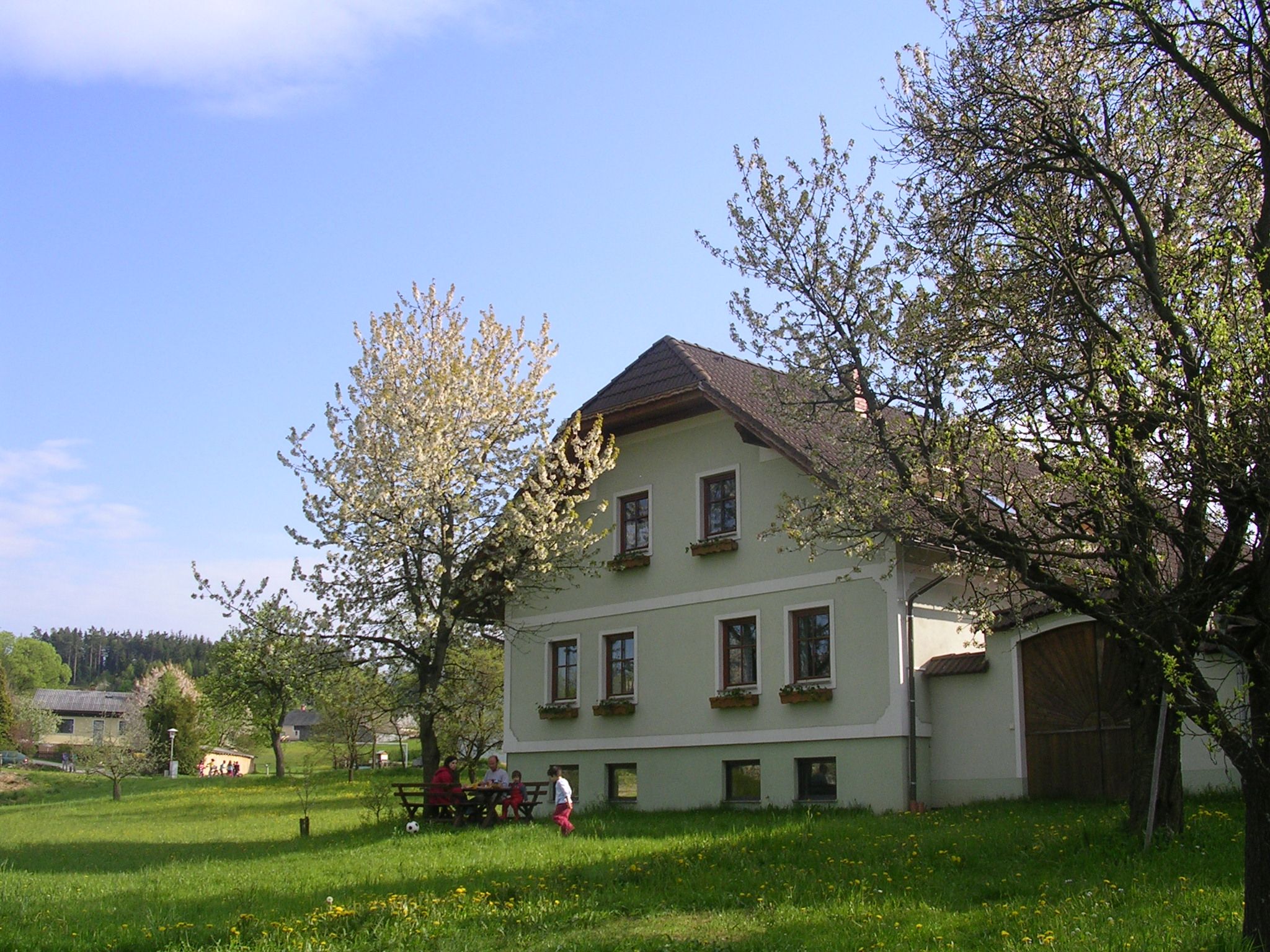 House with garden
