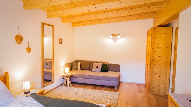 Green vacation apartment - Bedroom 1, © Ludwig Fahrnberger