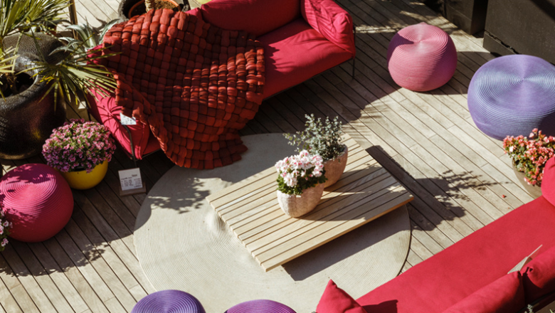 Exclusive patio furniture, © Kramer und Kramer