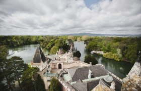 Castle park and pond from above, © Schloss Laxenburg Betriebsgesellschaft m.b.H.