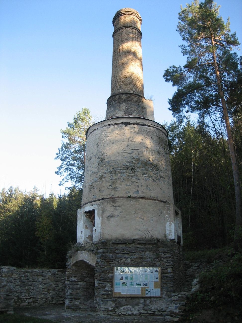 Lime kiln circular route