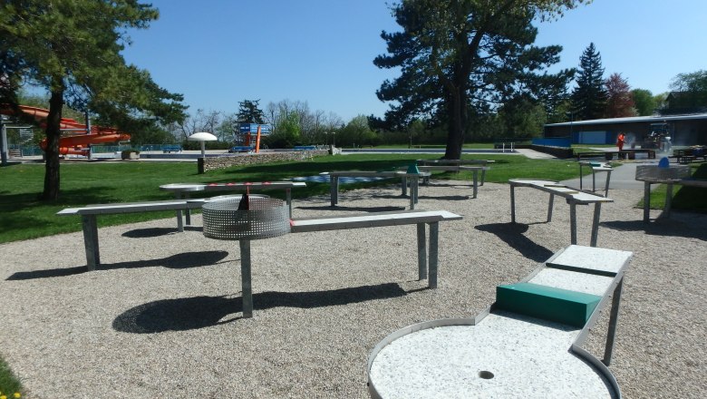 Pit Pat at the Eggenburg outdoor pool, &copy; Brinnich Michaela