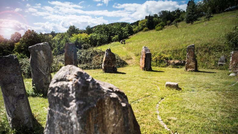 Celtic stone circle in Geyersberg, &copy; Daniela Matejschek