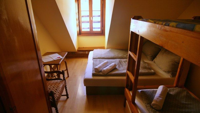 Rooms at the Black Sheeps Adventures rafting guesthouse, &copy; David Gregorik