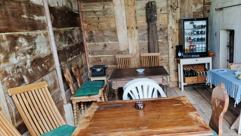 Überdachte Terrasse, © Grimus