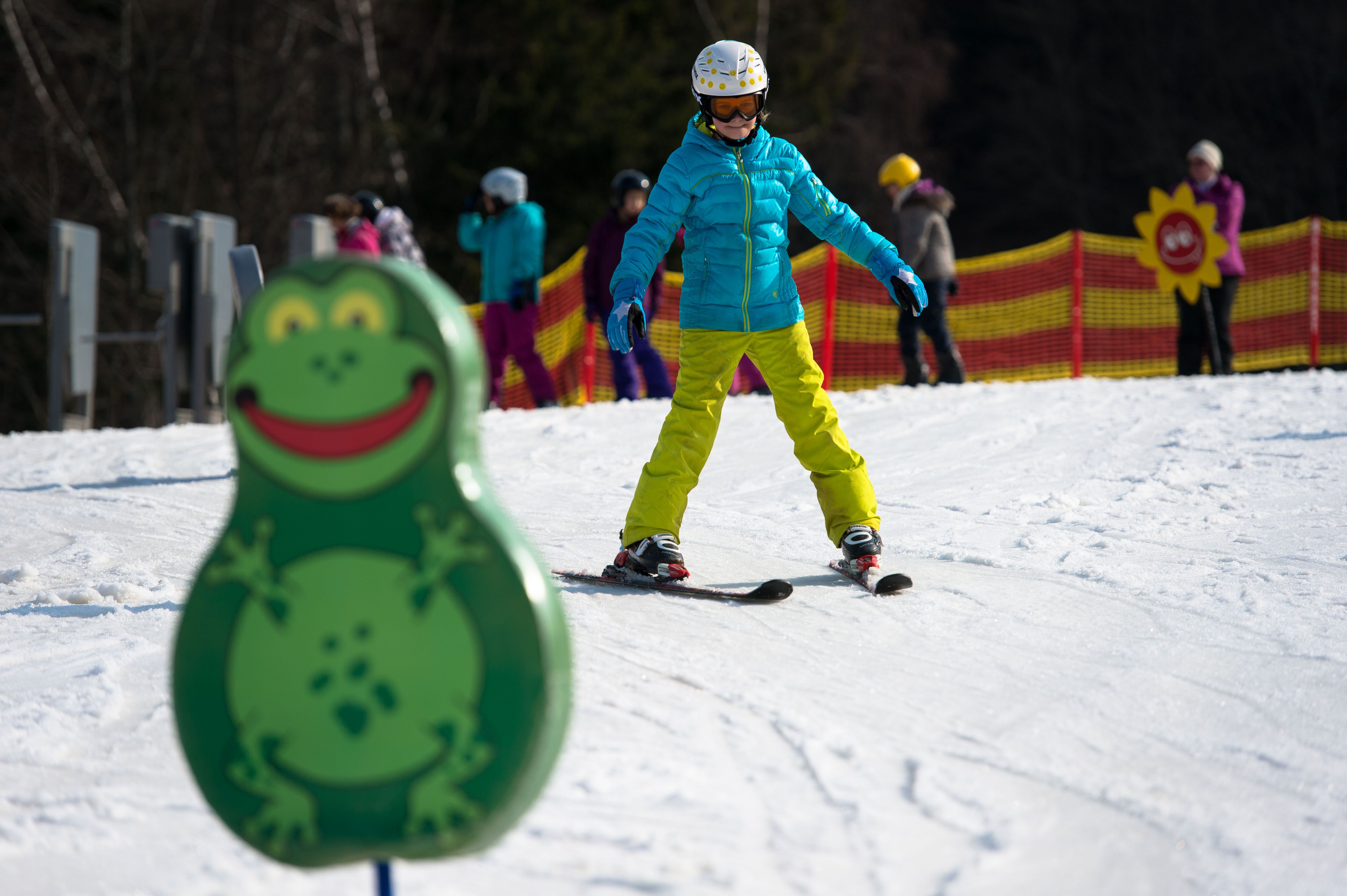 Learn to ski on the Gemeindealpe