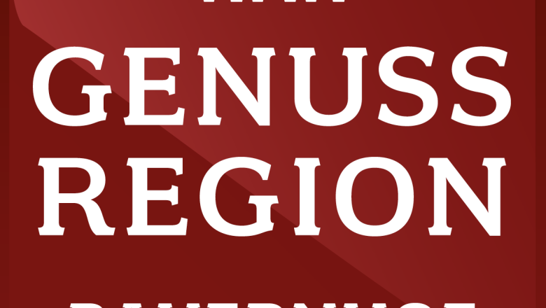 Logo of the AMA Genussregion with the inscription 'Bauernhof'.