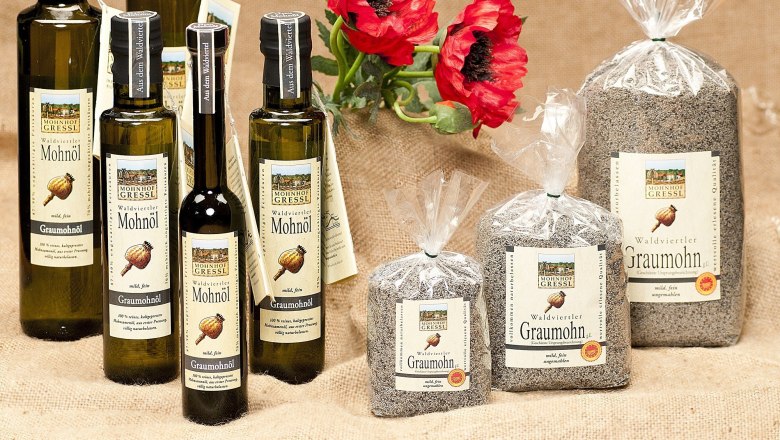 Poppy seed products, © Waldviertler Mohnhof