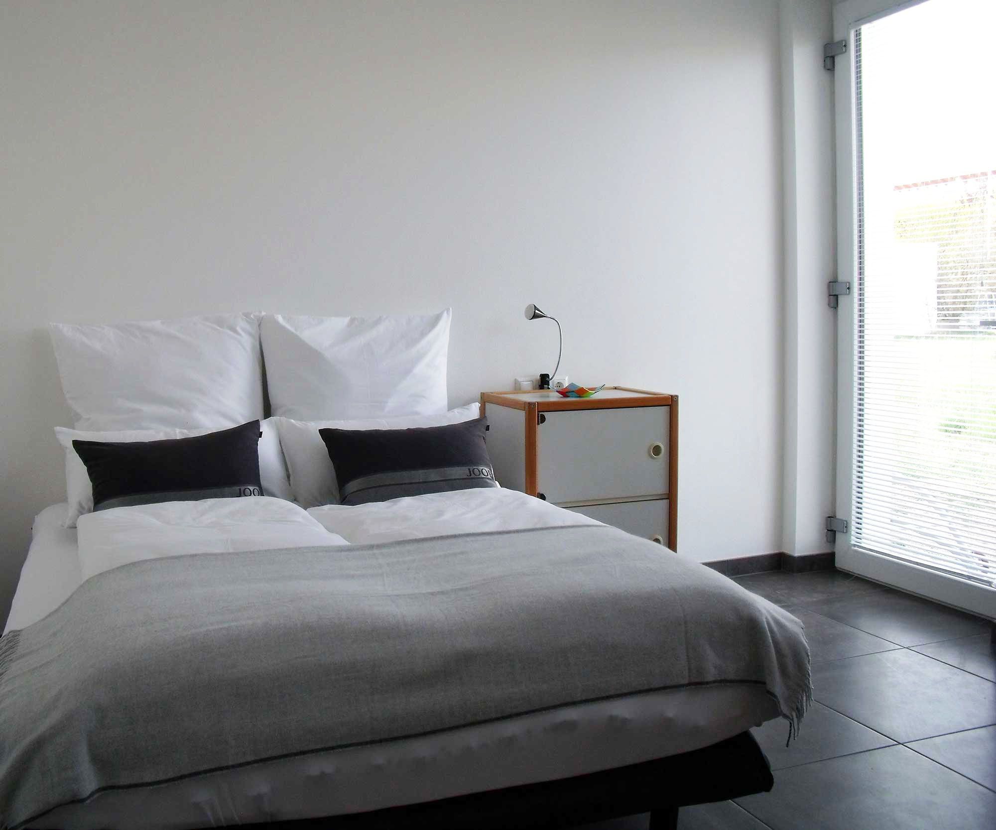 Sleeping, double bed