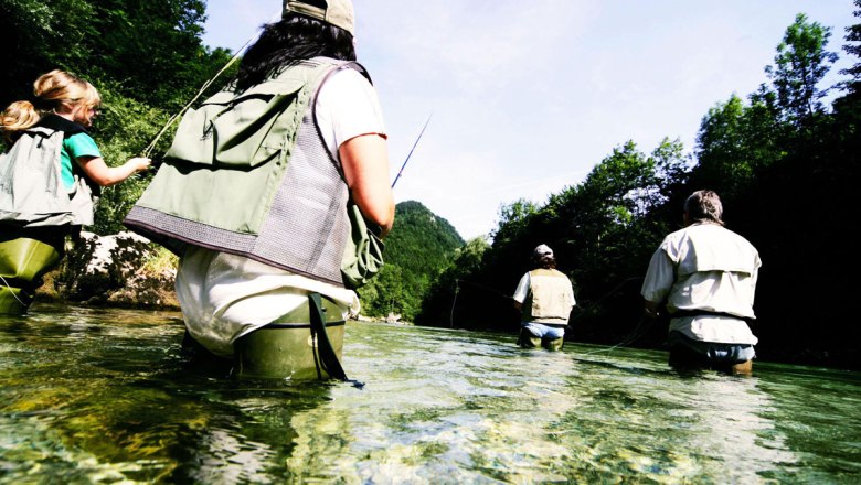 Fly-fishing in Opponitz, © weinfranz.at