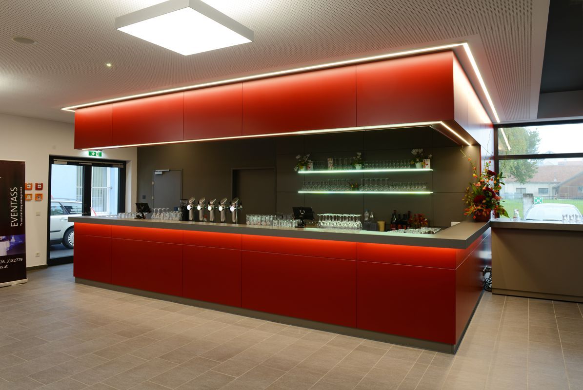 Ybbsfeldhalle bar area