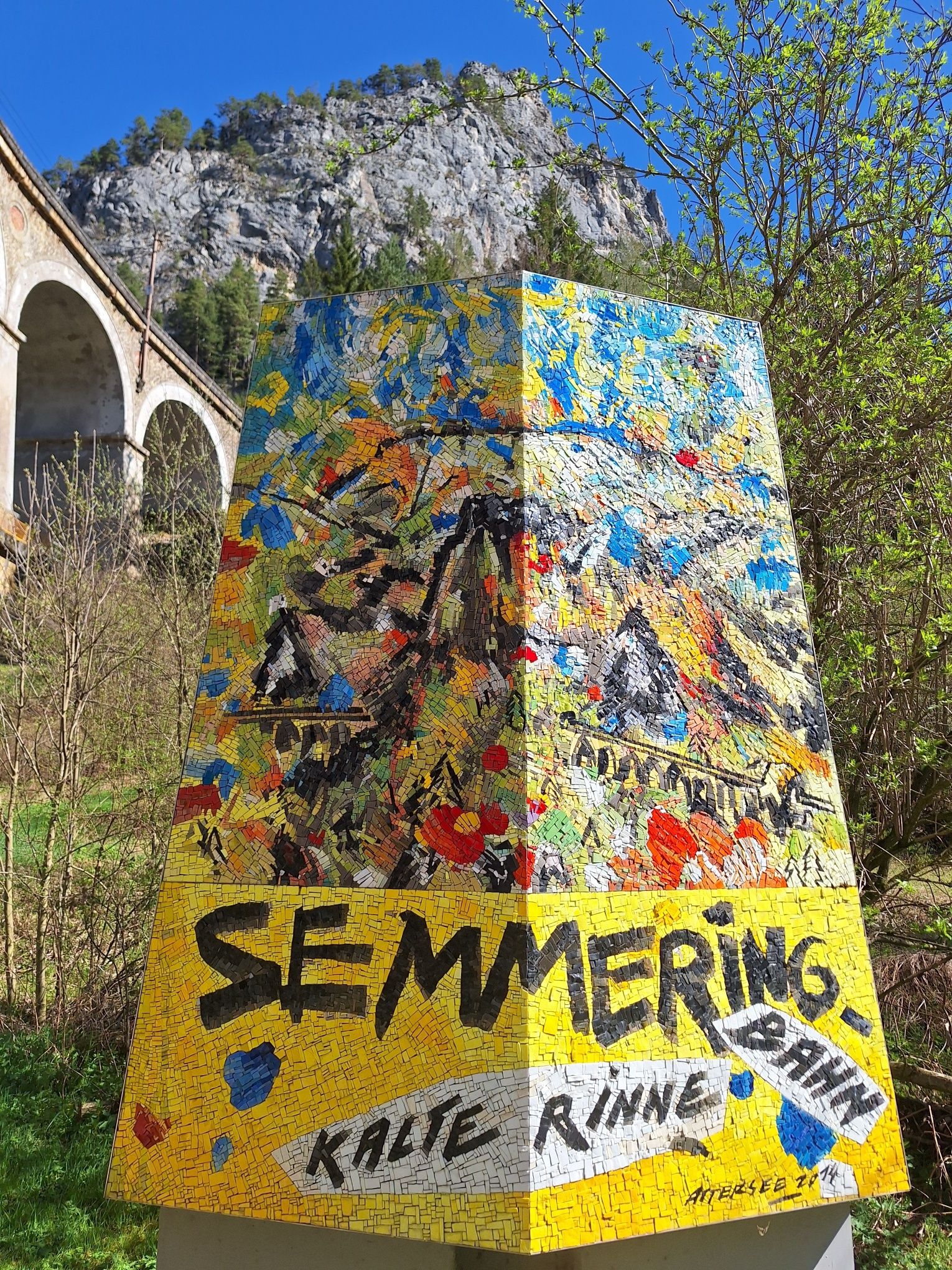 Christian Ludwig Attersee - Mosaic