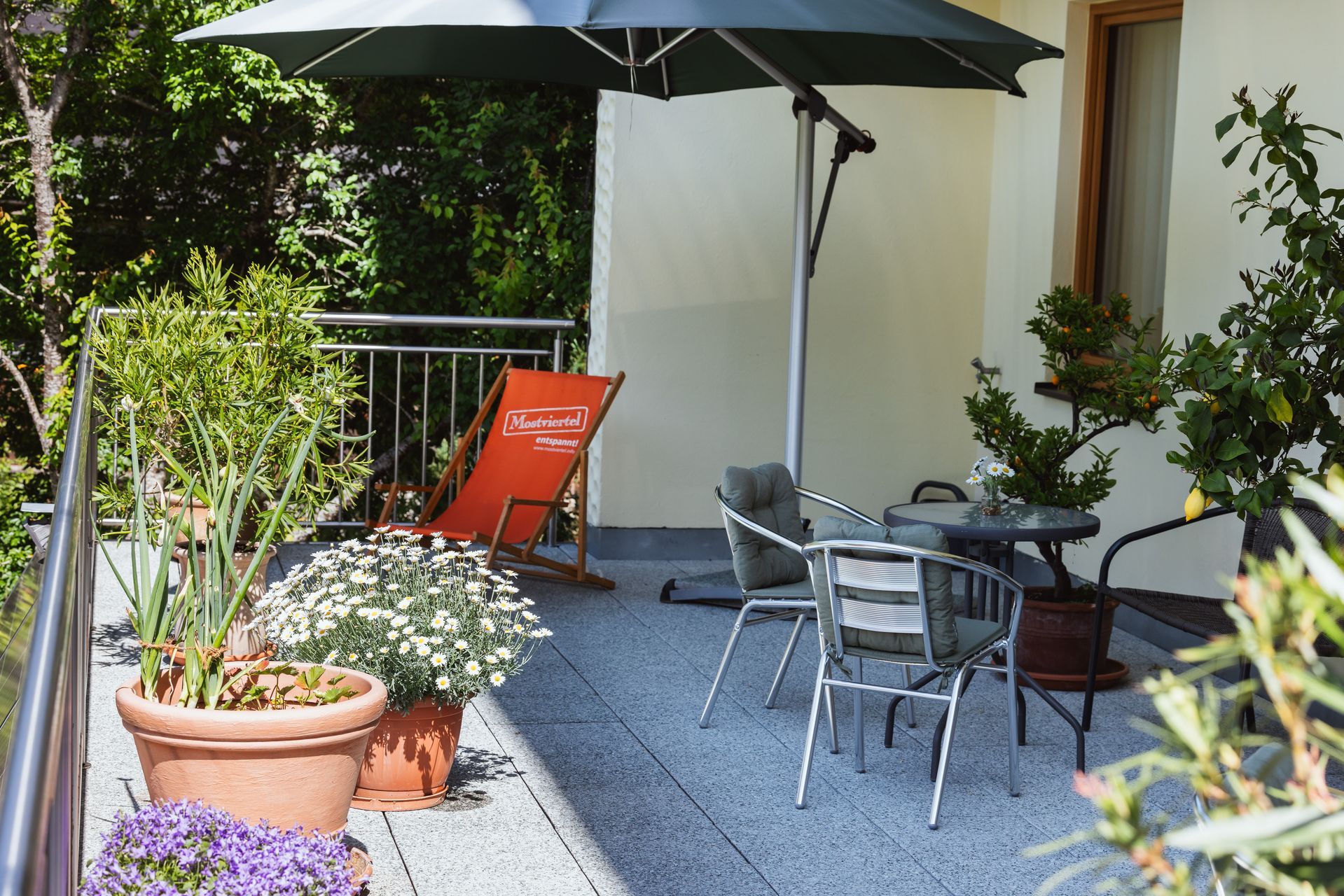 Pension Klug - Terrace