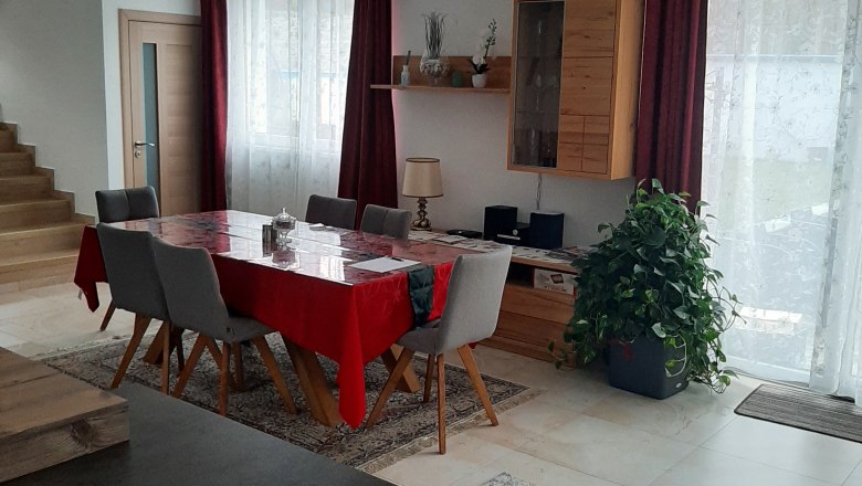 Dining area in the Vagner vacation home, © Familie Vagner Dining area in the Vagner vacation home, © Familie Vagner