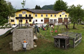 An adventure playground awaits children young and old, © Feldmühle Eßletzbichler