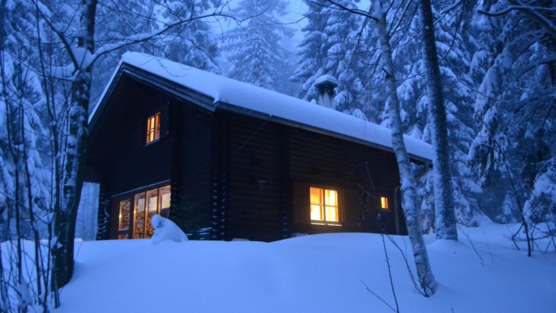 Vacation home Hochalm in winter, © Fam. Heigl Vacation home Hochalm in winter, © Fam. Heigl