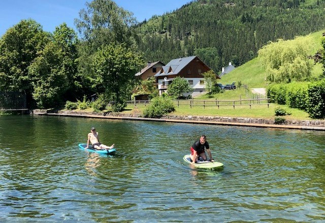 Stand up paddling on the Seebach, © Martin Ruckensteiner