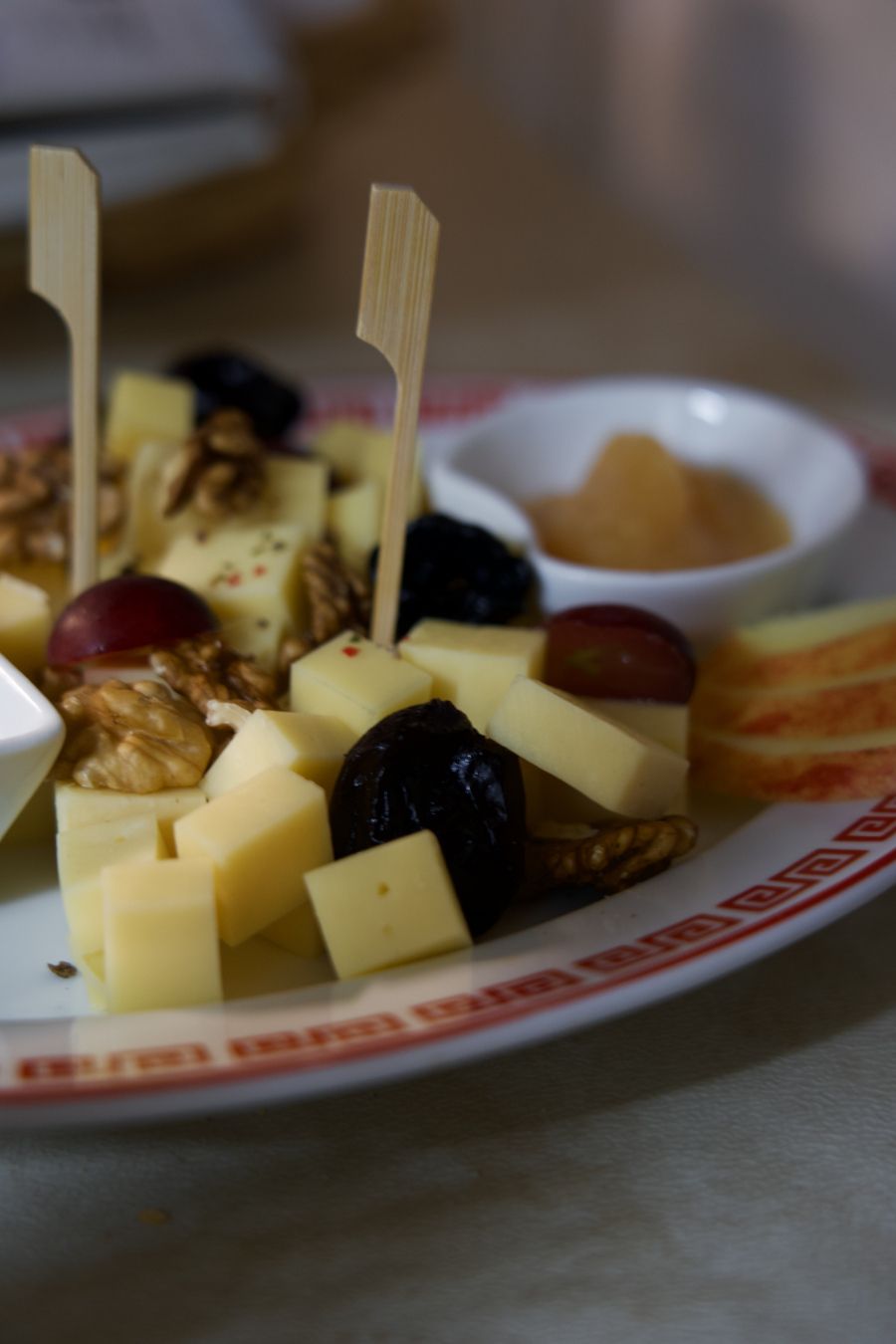 Detail of a Heurigen snack.